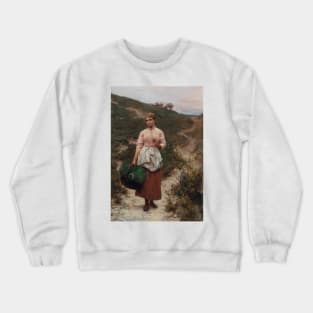 Picking Flowers - Alfred Seifert Crewneck Sweatshirt